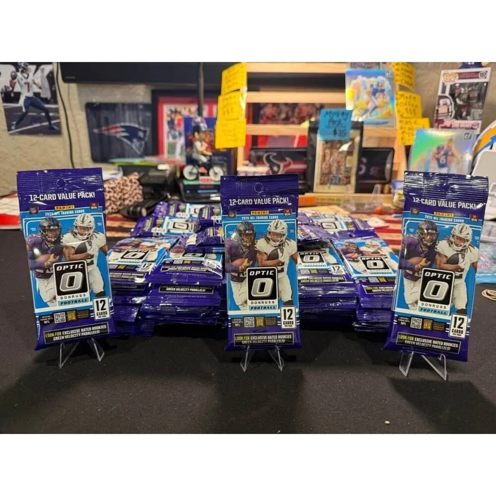 2025 Donruss Optic Football 12-Card Value Pack - Sealed - Look for Downtowns!*